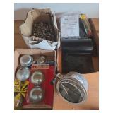 Axle Caps, Nuts, Gauge