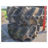 2 Firestone Champion Spade Grip Tires on 26' Rims