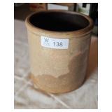 Cream Colored Crock