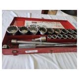 SK 3/4' Drive Socket Set Up to 7/8' - 2'