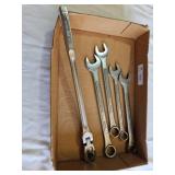 Open End Wrenches & Craftsman 1/2' Ratchet