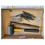 Punches, Sm Drill Bits, Mallet