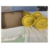4-9' Rims for Pedal Tractors