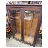 Double door bookcase-28x28x30" tall