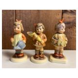 Goebel Hummel Club Porcelain Figurines Trio