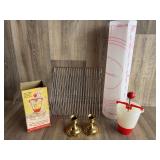 Baking Utensils: Donut Maker & Candlesticks
