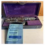 Buescher Silver-Plated Alto Saxophone