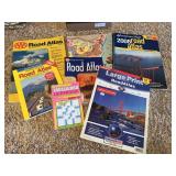 Travel Atlases Lot & Misc.