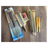 La Crosse & Ag Advertising Rain Gauges Lot