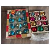 Coby Glass American Made Christmas Ornaments Lot