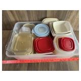 Rubbermaid Food Storage Containers Lot