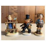 Goebel Hummel Porcelain Figurines Trio
