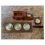 Paul Sebastian Desk Clock & Weather Station Lot