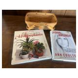 1999 Longaberger Woven Memories Basket & Books