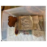 Craft Supplies Lot: Patterns & Quilling Notions