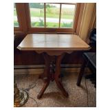 Antique Victorian Eastlake Carved Side Table