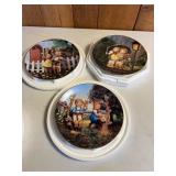 Danbury Mint Hummel Little Companions Plates Set