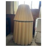 Mid-Century Knife Pleat Lampshade Set