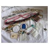 Fashion Jewelry & Souvenirs Lot with Nixon Pin