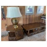 Traditional Wood Living Room Set - NO LAMP