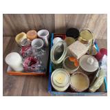 Candles and Coffee Mugs Lot
