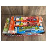Assorted Food Storage Bags & Plastic Wrap