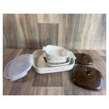 Vintage Corning Ware Country Festival Casseroles