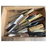 Assorted Kitchen Knives Lot