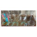 Assorted Glassware Collection
