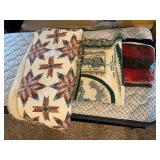 Crawford County Patchwork Star Throw Blanket