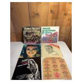 Lot of 6 Assorted Vinyl LP Records