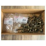 Belwith Antique Brass Drawer Pulls Lot