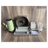 Vintage Kitchen Appliances & Jewelry Cleaner Lot