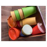 Vintage Tupperware Servalier Bowls & Tumblers