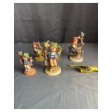 Hummel Style Porcelain Figurine Collection