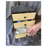 Three Drawer Storage Chest with Gift Wrap