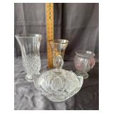 Cut Crystal & Art Glass Vase Collection