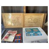 Woodscape Miniature Gazebo & Art Kits Lot