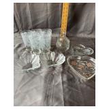 Crystal Dishes & Tumblers Glassware Lot
