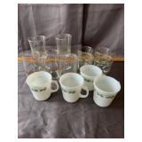 Holiday Holly Drinkware Set