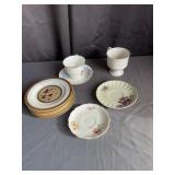 Assorted Fine Bone China Teacups & Saucers Lot