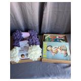 Collectibles Books & Bernat Yarn Lot