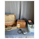 Retro Suitcase & Media Collection