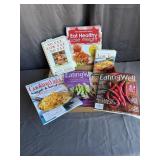 Healthy Cooking Books & Magazines Lot