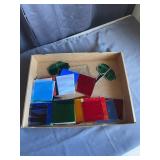 Stained Glass Craft Sheets & Suncatchers Lot