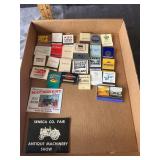 Matchbooks Lot & 1994 Civil War Stamp Sheet