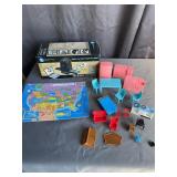 Dollhouse Furniture & Film Converter Lot