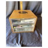DMC Craft Chest with Embroidery Supplies