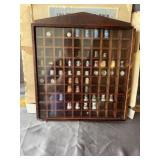 Collectible Thimble Display Case
