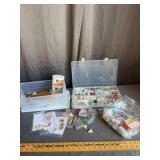 Dollhouse Miniatures & Craft Supplies Lot